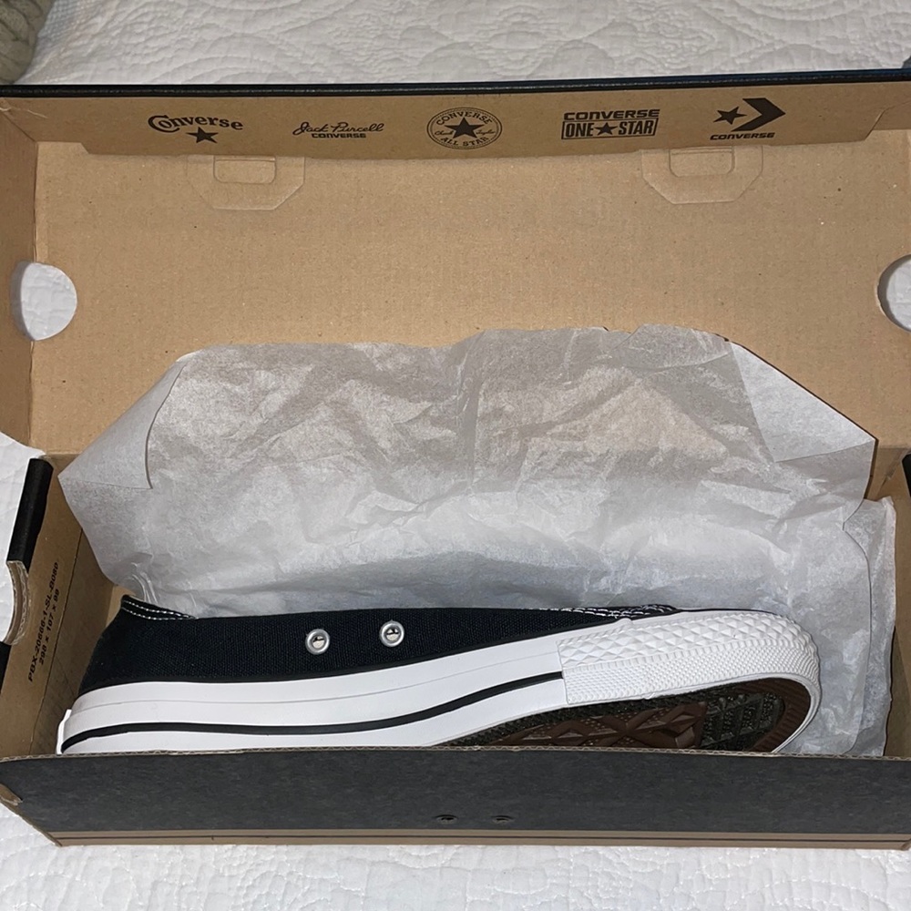 Black Converse All Star-Size 7.5